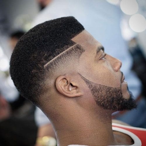 High top fade haircut & shape-up