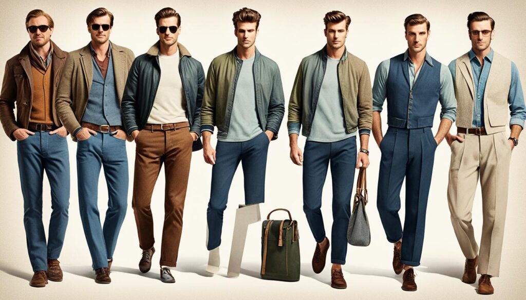 History of casual fashion for men