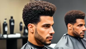 Read more about the article Afro Taper Fade Guide for Black Men | Barbershop Tips
