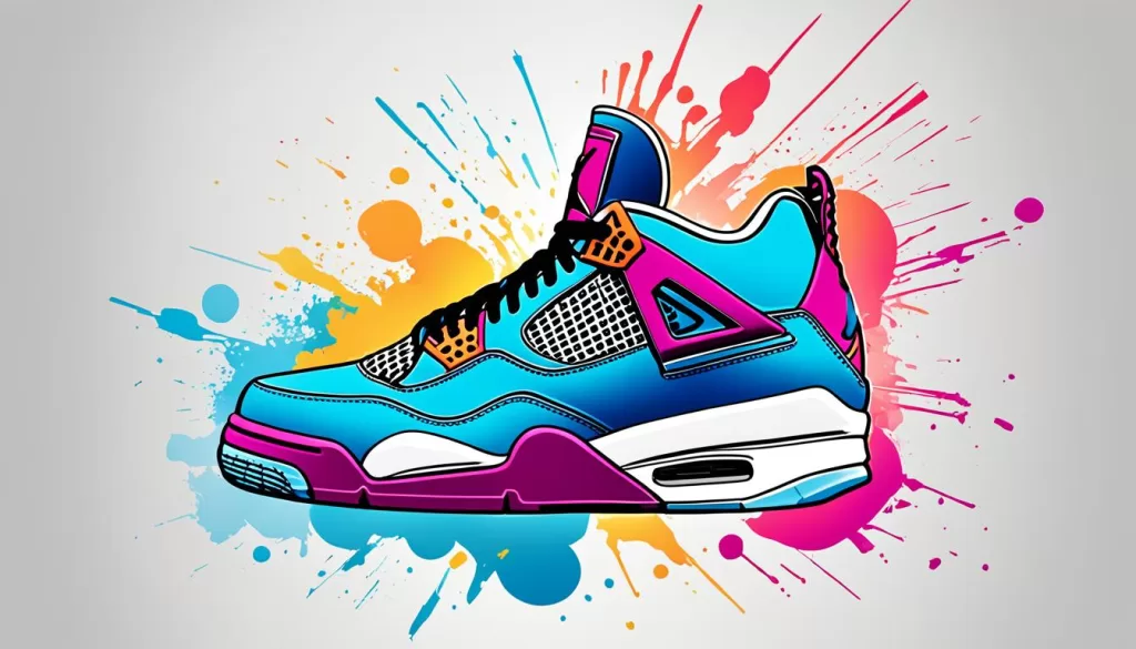 Iconic Air Jordan 4 sneakers