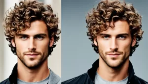 Read more about the article Men Curly Medium Length Haircut Styles Guide