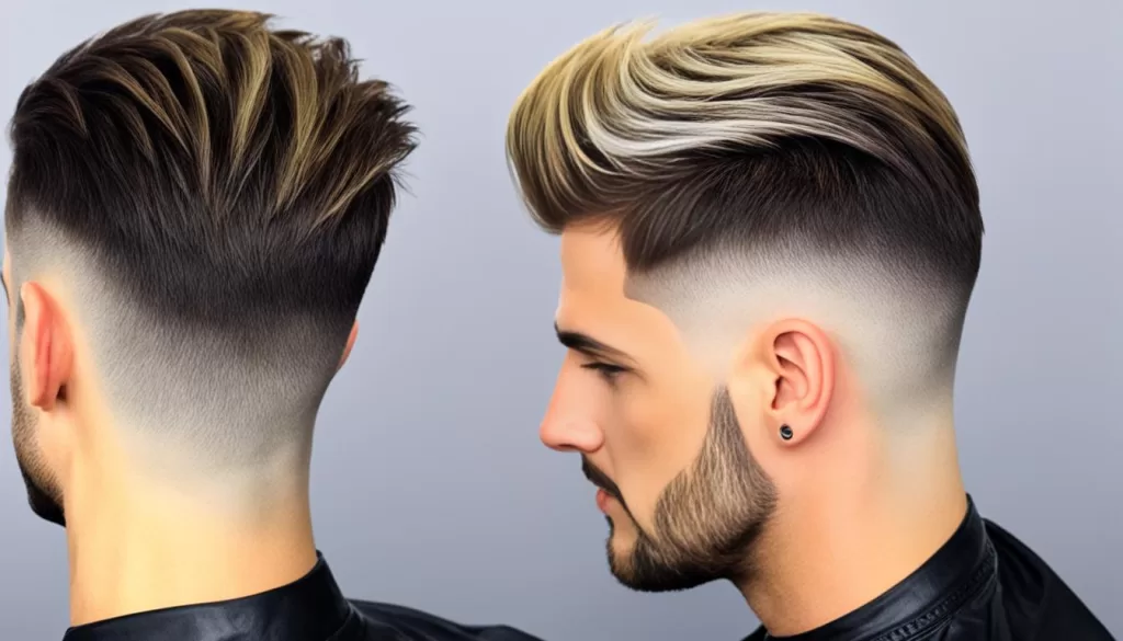 Styling Options for the Two-Block Haircut
