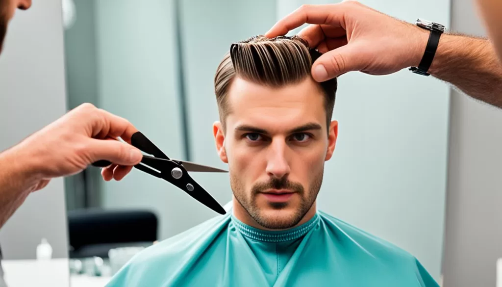 maintenance tips for two-block haircut