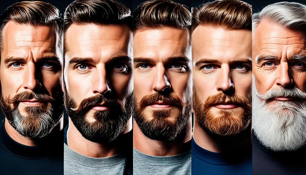 beard styles for different face shapes