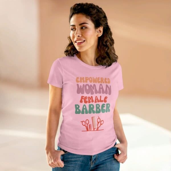 female barber t-shirt