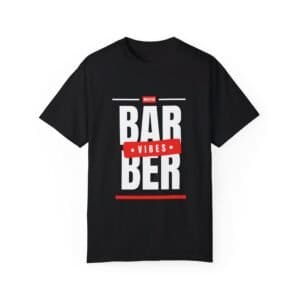 Black Master Barber Vibes 100% Cotton T-Shirt