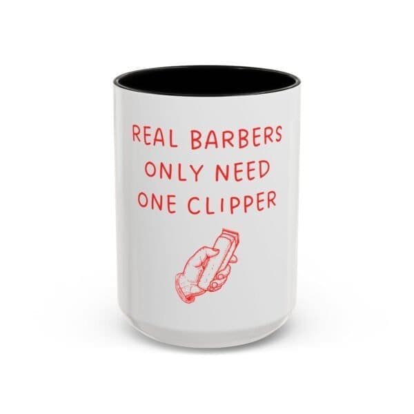 Real Barbers Accent Coffee Mug (11, 15oz) - Image 25