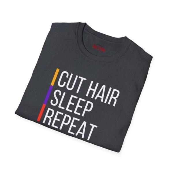 Sleep/Cut Hair/ Cotton Barber T-Shirt - Image 40