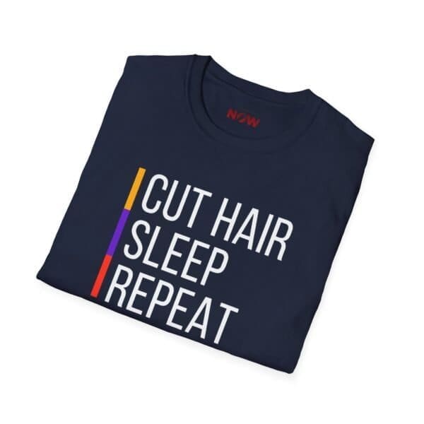 Sleep/Cut Hair/ Cotton Barber T-Shirt - Image 52