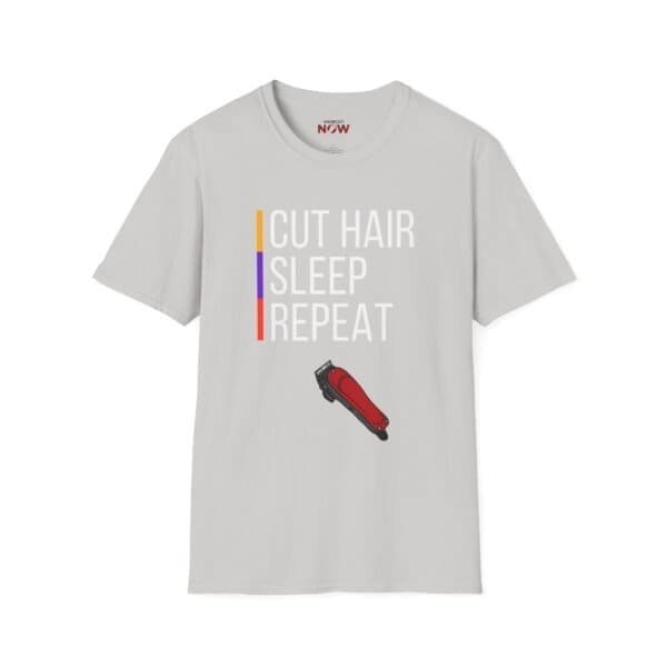 Sleep/Cut Hair/ Cotton Barber T-Shirt - Image 13