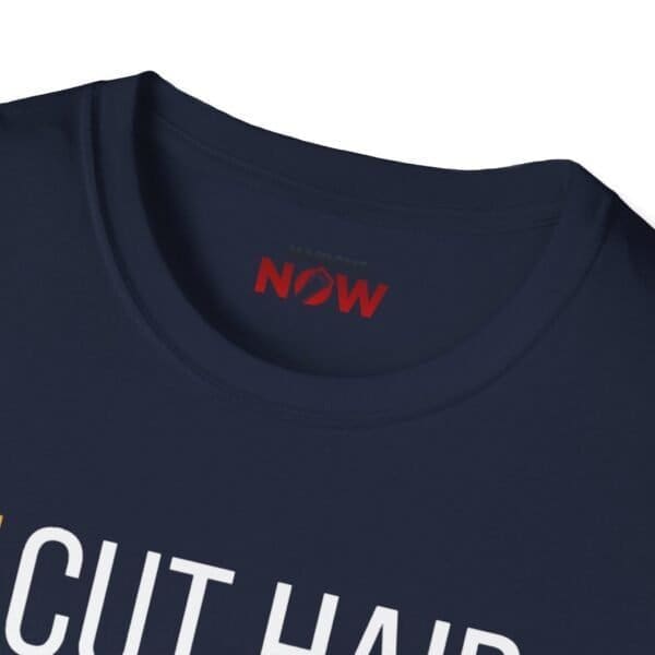 Sleep/Cut Hair/ Cotton Barber T-Shirt - Image 51