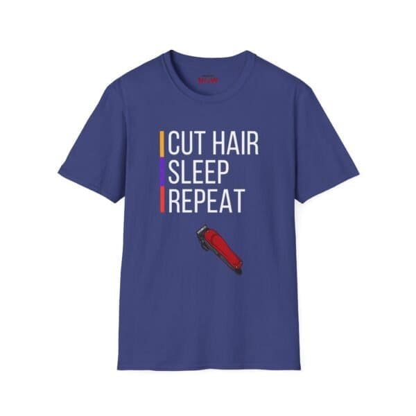 Sleep/Cut Hair/ Cotton Barber T-Shirt - Image 25