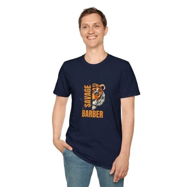 Savage Barber Unisex Softstyle Barber T-Shirt - Image 43