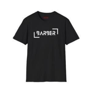 Unisex Garment-Dyed Barber Style T-Shirt