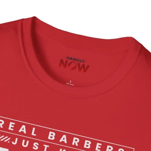 Real Barbers 100% Cotton T-Shirt - Image 51