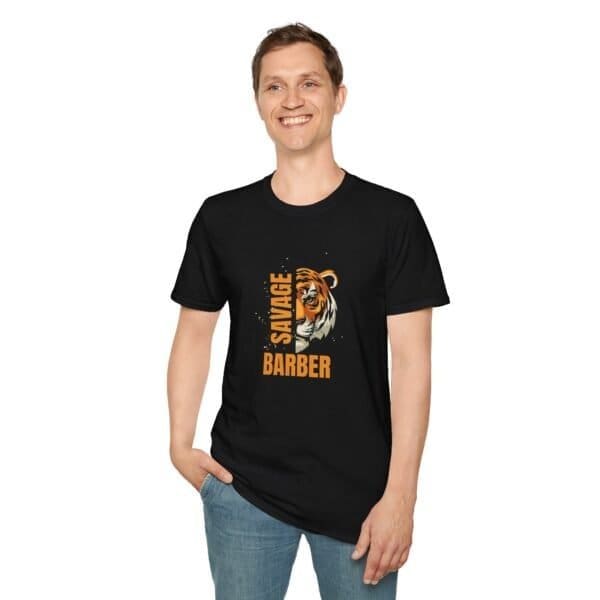 Savage Barber Unisex Softstyle Barber T-Shirt - Image 7