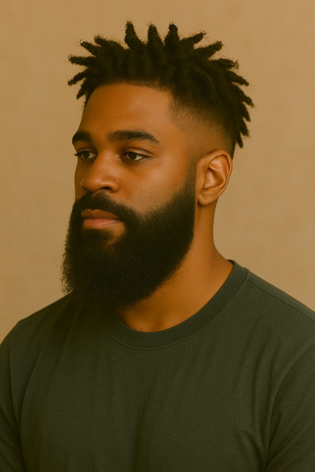 Kinky Twist with, a Long Beard